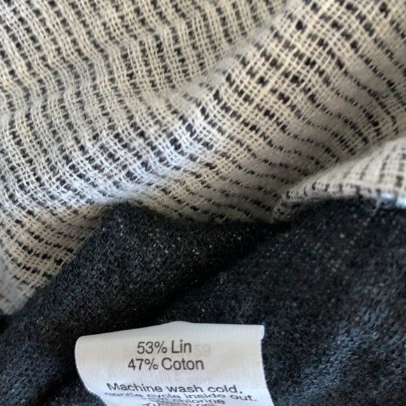 Madewell linen cotton oversized blouse size XS - Picture 5 of 5